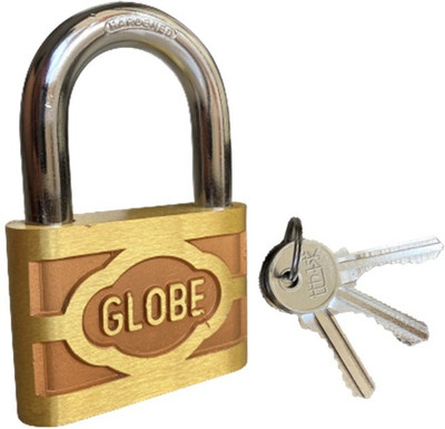 GLOBE Brass Metallic Door levers(Gold)