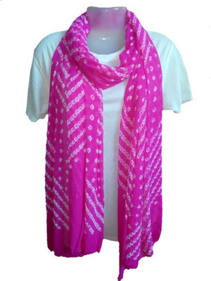 Gopveer Art Silk Polka Print Women Dupatta