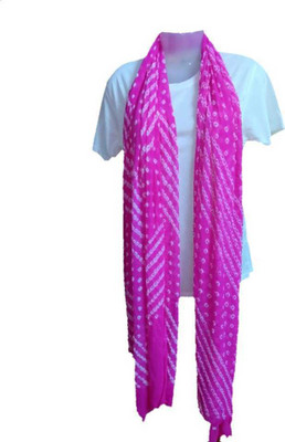 Nama Fashion Art Silk Polka Print Women Dupatta