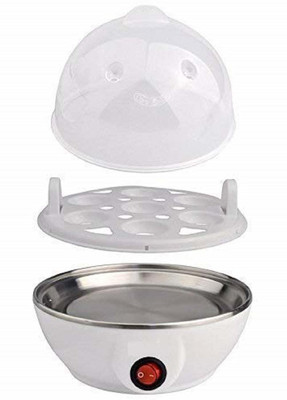 cashback 2heet Electric Egg Frying Pan with Egg Boiler Machine Measuring Cup with Handle | TRENDBUY Egg Cooker Boiler Machine,Electric Egg Maker with Measuring Cup, 7 Capacity Automatic Shut Off Egg Poacher for Steaming, Cooking, Boiling and Frying Egg Cooker(7 Eggs)