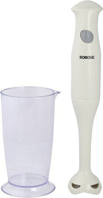 BOROSIL 200 W White Hand Blender(BHB20PPW12)