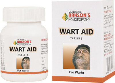Bakson's Homoeopathy Wart Aid Tablets(75 Units)