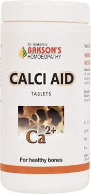 Bakson's Homoeopathy Calci Aid Tablets(200 Units)