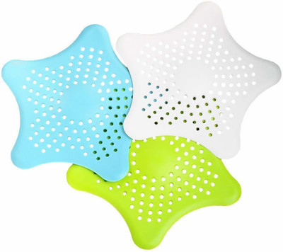 kunjsale Kitchen Sink Plastic Pop-Up Strainer(15 cm Set of 3)
