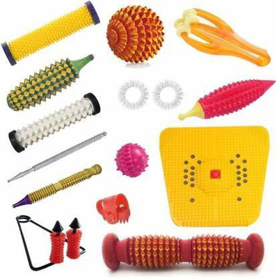 YKID massager10 Acupressure Massager Tools Kit Combo Massager(Multicolor)