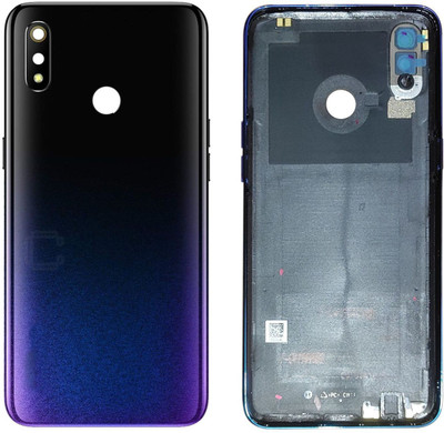 CASE CREATION Realme 2 Back Panel(Black Replacement Battery Back Door Cover Back Glass Housing Back Panel)