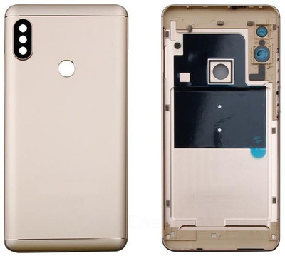 CASE CREATION Xiaomi Redmi Note 5 Pro Back Panel(Gold Replacement Battery Back Door Cover Back Glass Housing Back Panel)