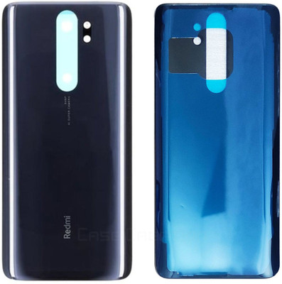 CASE CREATION Xiaomi Redmi Note 8 Pro Back Panel(Black Replacement Battery Back Door Cover Back Glass Housing Back Panel)