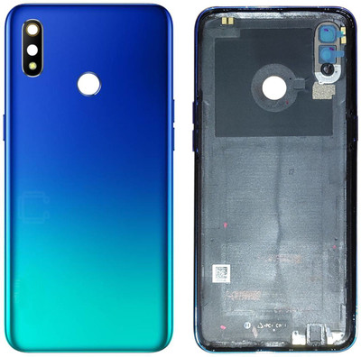 CASE CREATION Realme 2 Back Panel(Blue Replacement Battery Back Door Cover Back Glass Housing Back Panel)