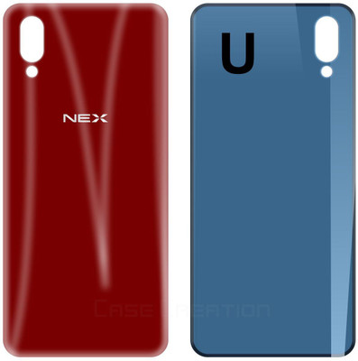 CASE CREATION Vivo NEX Back Panel(Red Replacement Battery Back Door Cover Back Glass Housing Back Panel)