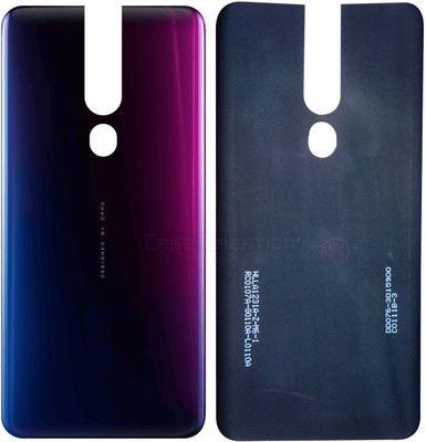 CASE CREATION Oppo F11 Pro Back Panel(Purple Replacement Battery Back Door Cover Back Glass Housing Back Panel)