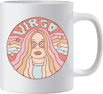 AP creation APC_VIRGO COFFEE MUG Ceramic Coffee Mug(350 ml)