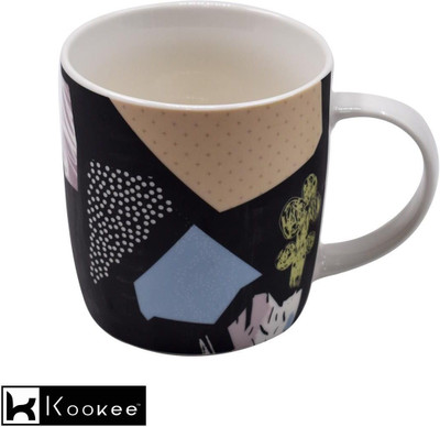 Kookee Abstract Print (R4901) Ceramic Coffee Mug(325 ml)