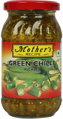 MOTHER'S RECIPE GREEN CHILLI PICKLE 400 GRAMS Green Chilli Pickle(400 g)