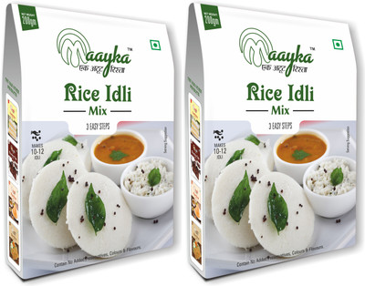 Maayka - Ek Atoot Rishta Rice Idli Mix 200 GM + 200 GM 400 g(Pack of 2)