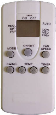 Akshita Ac Remote Compatible for CARRIER Mini No.167 Ac Remote Control ( Check Image with Old Remote ) Carrier Remote Controller(White)