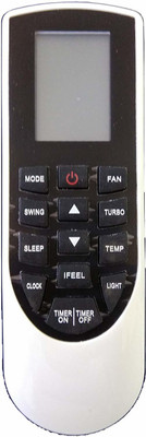 Nij Ac Remote Compatible for LLOYD No.182 Ac Remote Control ( Check Image) Lloyd Remote Controller(Black & White)