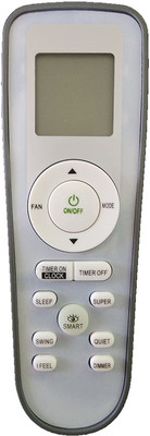 Akshita Ac Remote Compatible for No.181 Ac Remote Control ( Check Image with Old Remote ) Voltas Remote Controller(White)