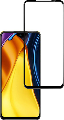 TINGTONG Edge To Edge Tempered Glass for Poco M3 Pro 5G(Pack of 1)