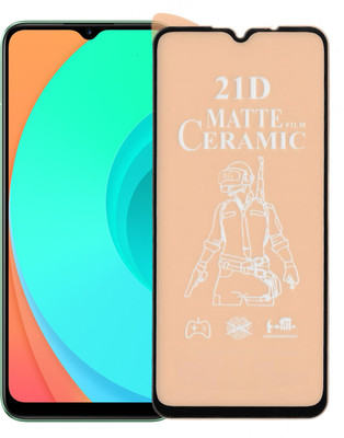 REDDWARF Edge To Edge Tempered Glass for realme C11(Pack of 1)