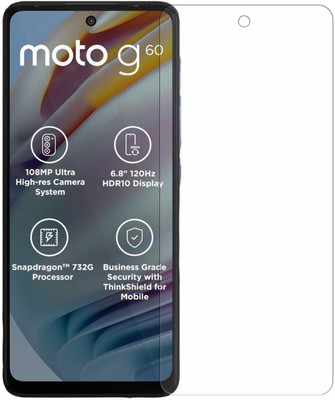 Yoox Impossible Screen Guard for Moto G60(Pack of 1)
