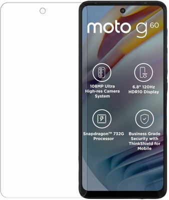 Bonqo Impossible Screen Guard for Moto G60(Pack of 1)