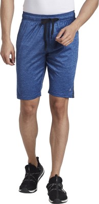 PARX Solid Men Dark Blue Regular Shorts