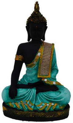 73% OFF on eCraftIndia Meditating Lord Buddha - Green Decorative Showpiece - 27.94 cm(Polyresin, Green, White) 73% OFF on eCraftIndia Meditating Lord Buddha - Green Decorative Showpiece - 27.94 cm(Polyresin, Green, White)