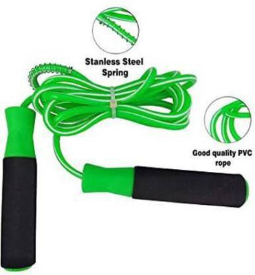 ahsa For Men Women Weight Fitness Training 275 cm Ball Bearing Skipping Rope Ball Bearing Skipping Rope(Length: 275 cm)