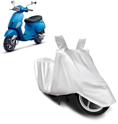 Growmax Waterproof Two Wheeler Cover for Vespa(Vespa SXL 125, Silver)