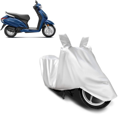 Home ACHIEVEMENT Waterproof Two Wheeler Cover for Honda(Activa 6G, Silver)