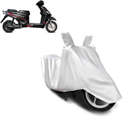 Home ACHIEVEMENT Waterproof Two Wheeler Cover for Hero Electric(Electric NYX, Silver)
