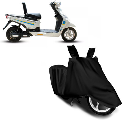 Home ACHIEVEMENT Waterproof Two Wheeler Cover for Hero Electric(Electric NYX, Black)