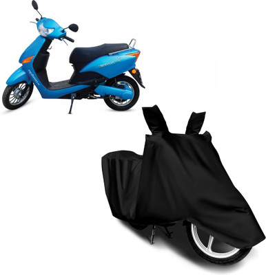 Home ACHIEVEMENT Waterproof Two Wheeler Cover for Hero Electric(Electric Optima, Black)