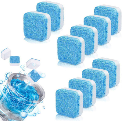 ZURU BUNCH Multifunctional Automatic Washing Machine Cleaning Tablets On the For Generic Deodorant Cleaning Tools (PACK OF 10) Detergent Powder(150 g)