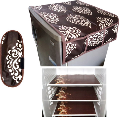 Fabolic Fridge Mat(Width: 45 cm, Brown)