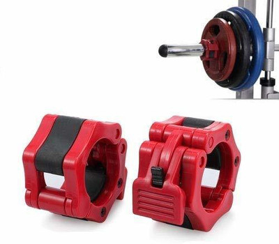 Spocco ®Olympic Weight Bar Plate Locks Collar Clips for Workout Fitness AF07 Weight Lifting Bar