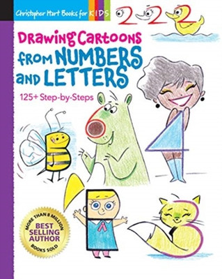 Drawing Cartoons from Numbers and Letters(English, Paperback, Hart Christopher)