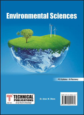 Environmental Sciences for B. PHARMACY - PCI SYLLABUS – textbook(Paperback, Dr. Amar M. Dhere)