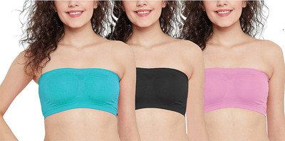 Kalavrund Creation TUBEBRACOMBO001 Women Tube Non Padded Bra(Multicolor)