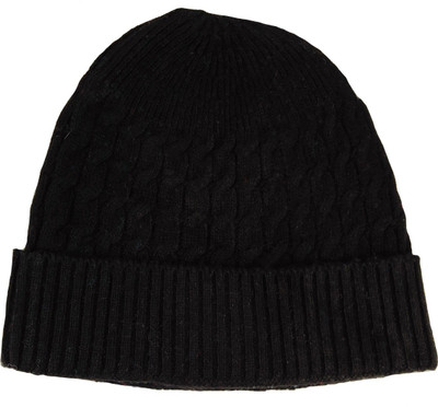 Warmzone Self Design Beanie Cap