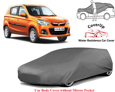 Coverup Car Cover For Maruti Alto K10 (Without Mirror Pockets)(Grey)