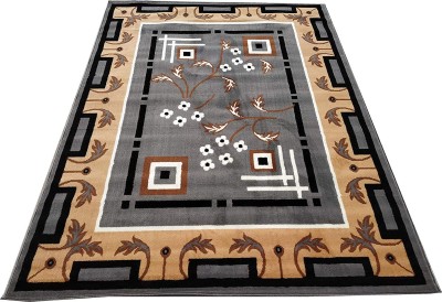 Sana Carpet Multicolor Silk Carpet(5 ft,  X 7 ft, Rectangle)