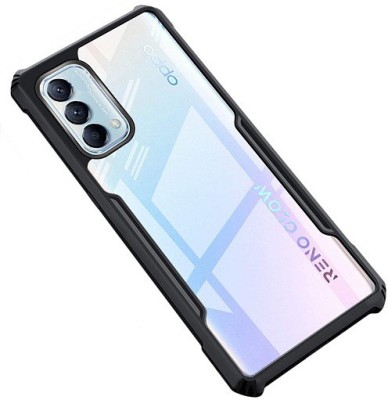 Bodoma Back Cover for Oppo A74 4G, Oppo A74, Oppo F19(Black, Grip Case, Silicon, Pack of: 1)