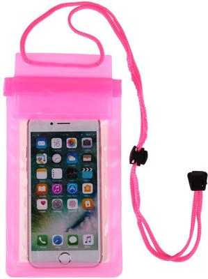 Casa Tech Pouch for Mobile(Pink, Waterproof, Pack of: 1)