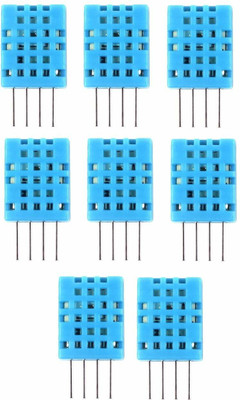 INVENTO 8pcs DHT11 Digital Temperature and Humidity Sensor Module Probe for Raspberry pi DIY Project Automotive Electronic Hobby Kit