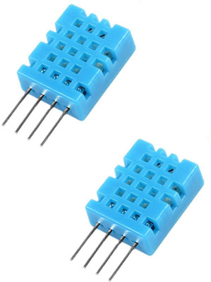INVENTO 2pcs DHT11 Digital Temperature and Humidity Sensor Module Probe for Raspberry pi DIY Project Automotive Electronic Hobby Kit