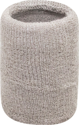 Neska Moda Cotton Wrist Band Fitness Band(Grey, Pack of 1)