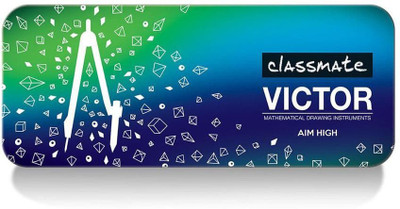 Classmate Victor Geometry Box (Pack of 1) Geometry Box(Multicolor)