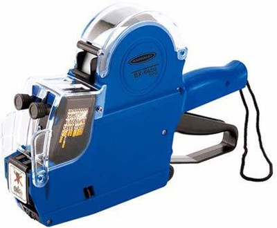 BAMBALIO 10 Digits Double Line One Touch Open System Price labeler BX-6600 Label Stamping Machine(Manual)
